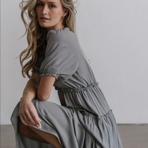 Baltic Born dusty blue maxi dress